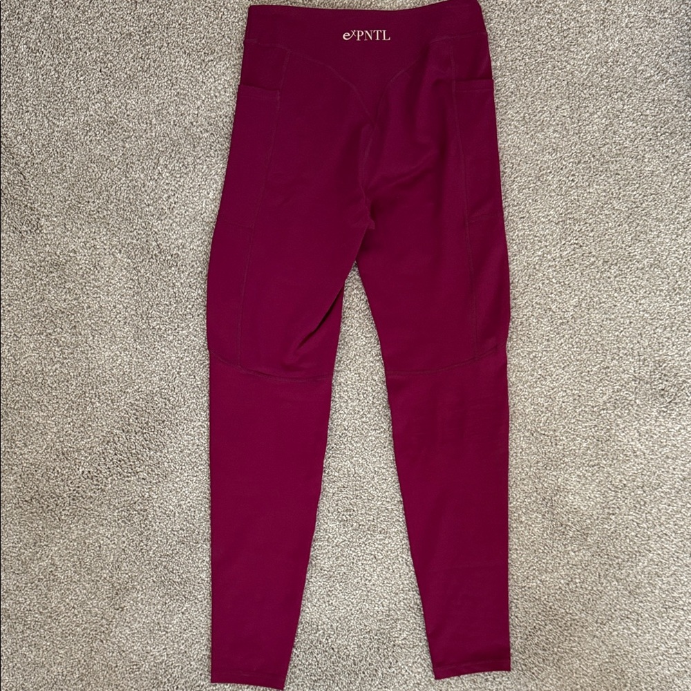 Raspberry Running Leggings